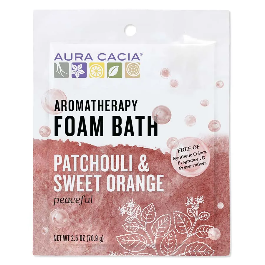 Aura Cacia - Patchouli / Orange Foam Bath