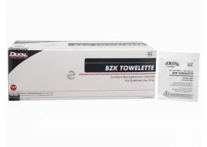 Benzalkonium Towelette, 100 ct