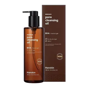 BHA Pore Cleansing Oil by Hanskin: Clear Skin and Makeup Removal for Healthy Glow