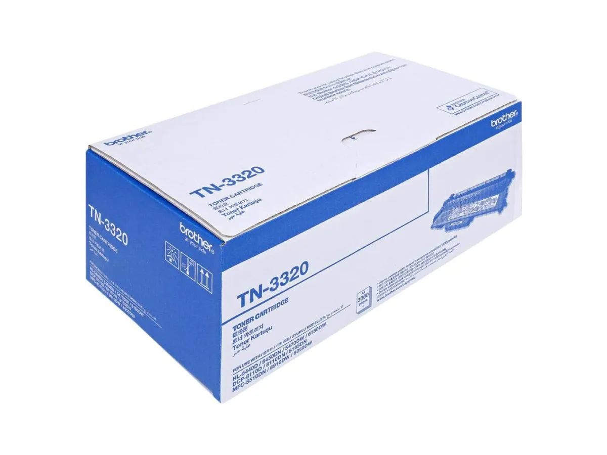 Brother TN-3320 Black Toner Cartridge (TN3320)