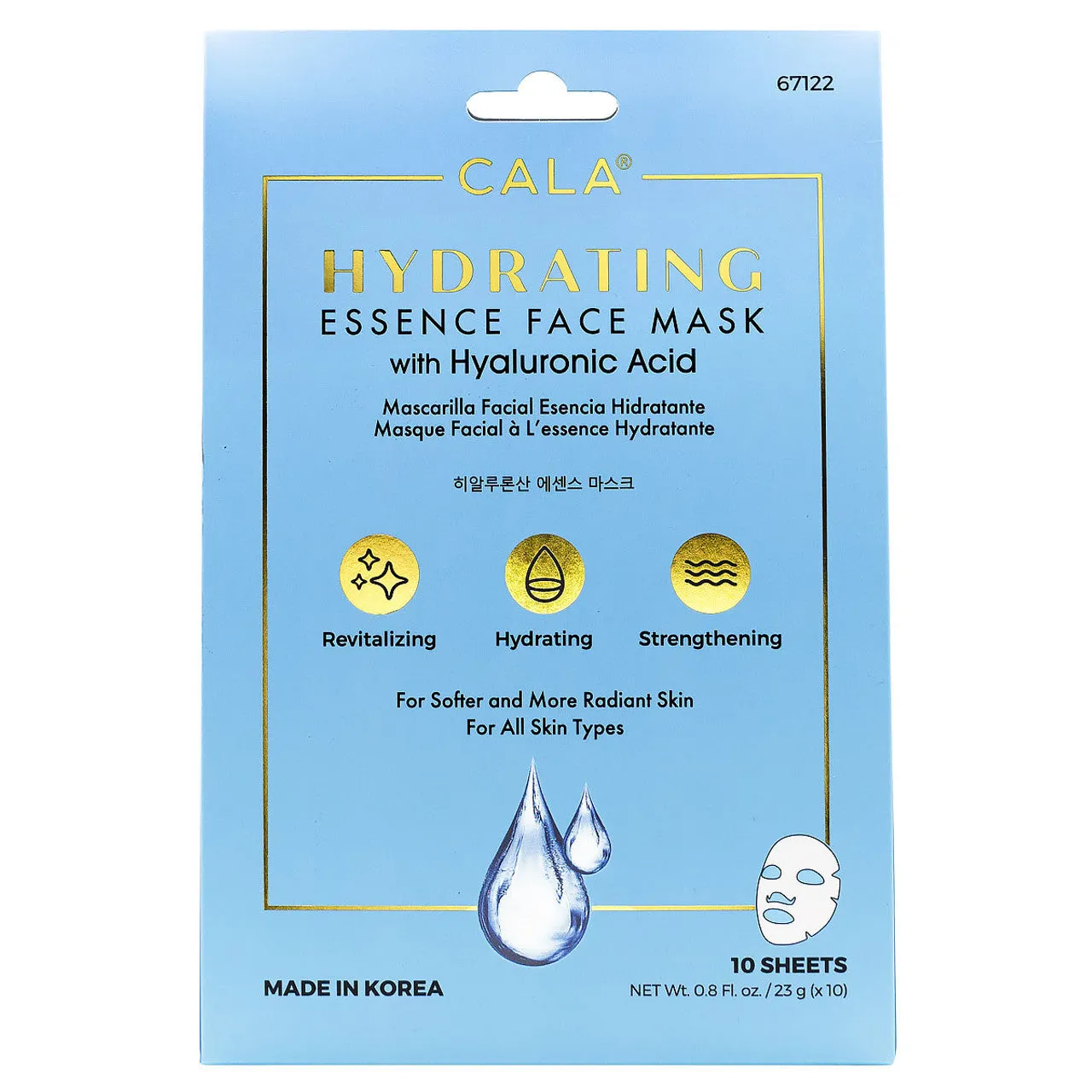 Cala Hydrating Essence Face Mask (Hyaluronic Acid)