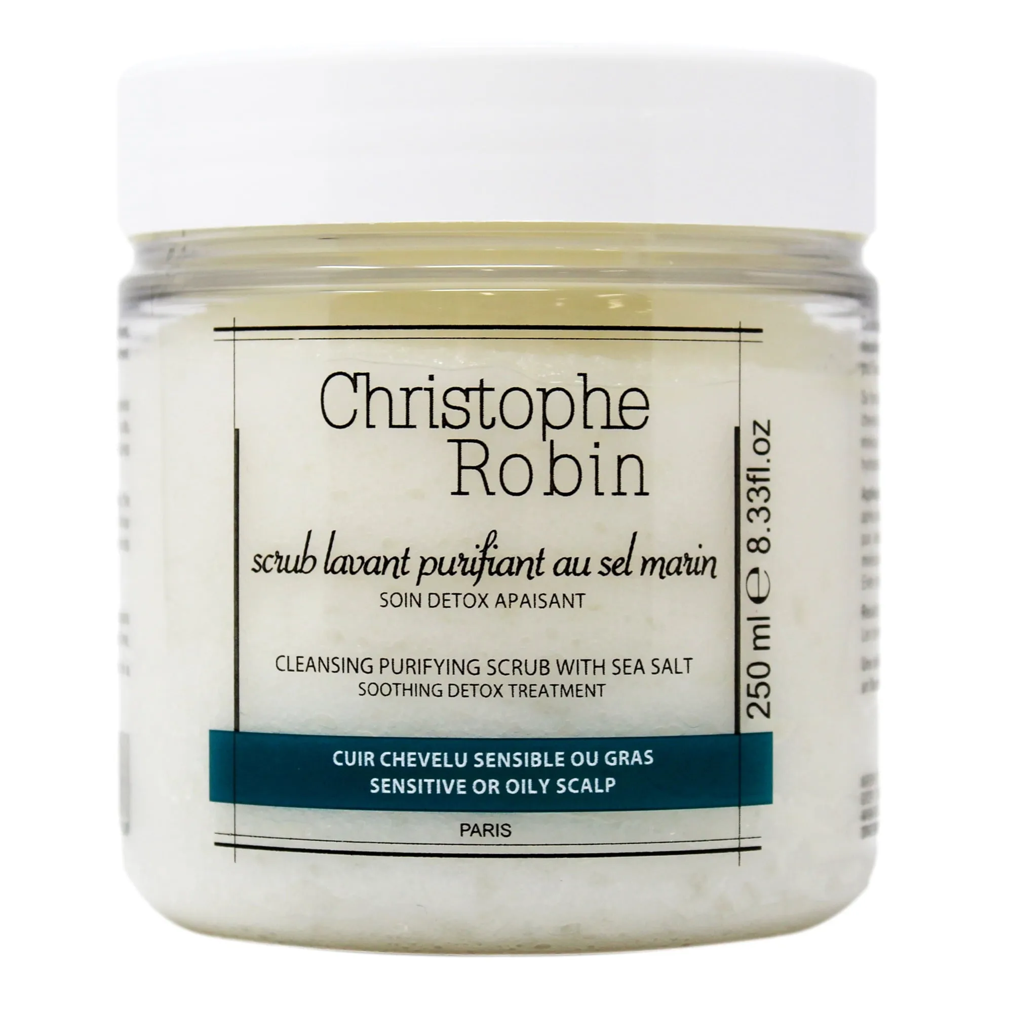 Cleansing Purifying Scrub with Sea Salt 250 ml by Christophe Robin