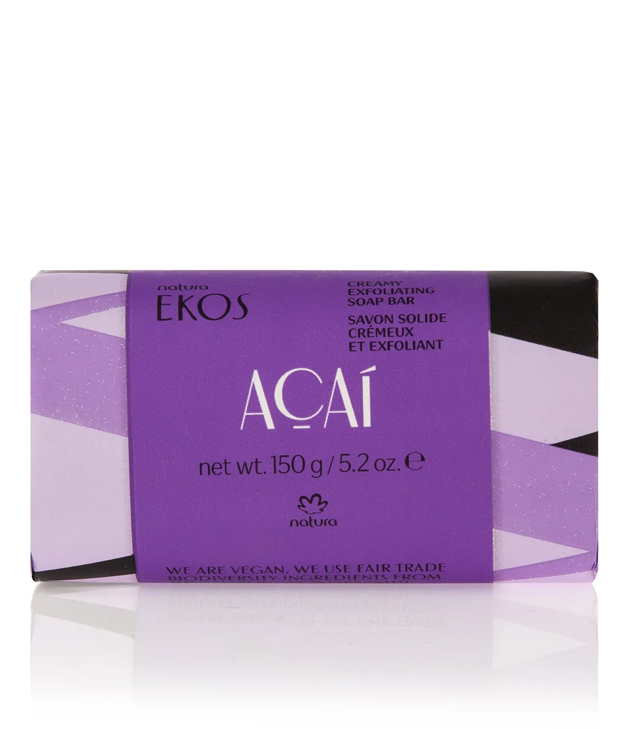 Ekos Açaí Creamy Exfoliating Soap bar