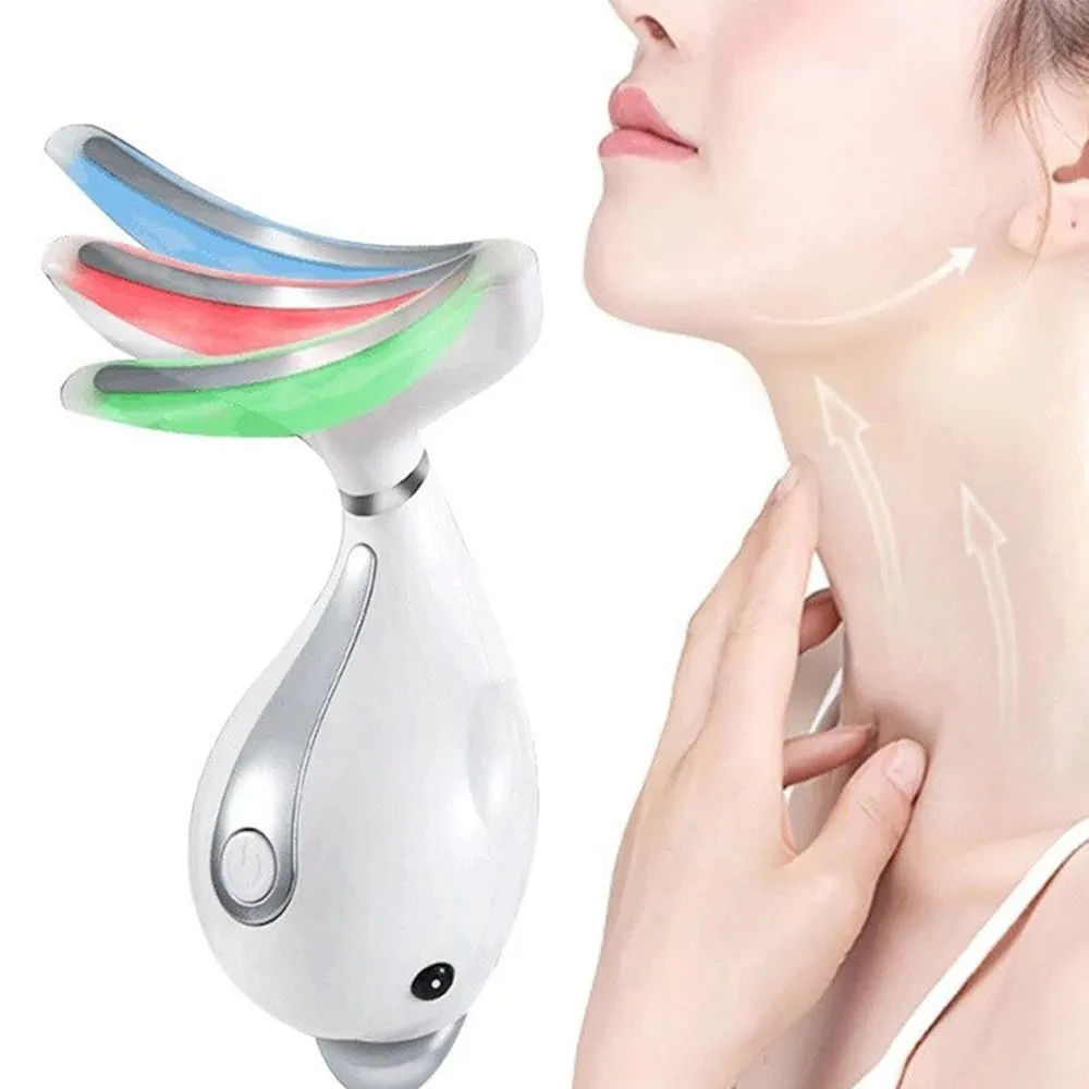 Facial Neck Massager Skin Lifter and Wrinkle Remover- USB Charging