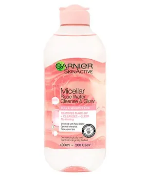 Garnier Skin Active Cleanse And Glow Micellar Rose Water