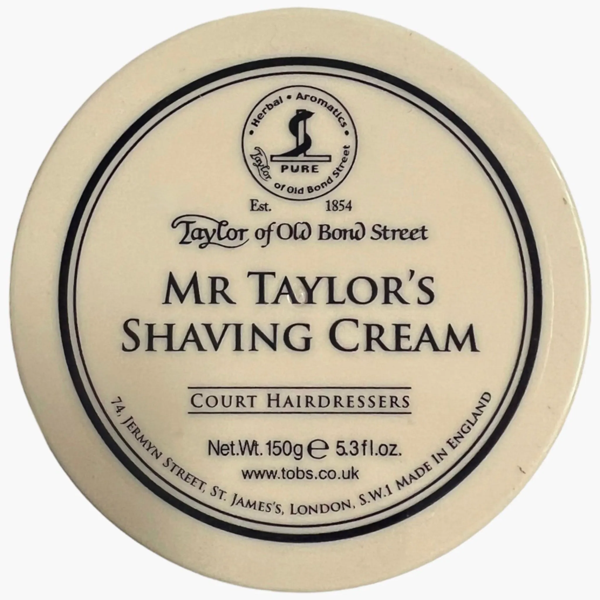 MR. Taylor Shaving Cream  - 150G Bowl