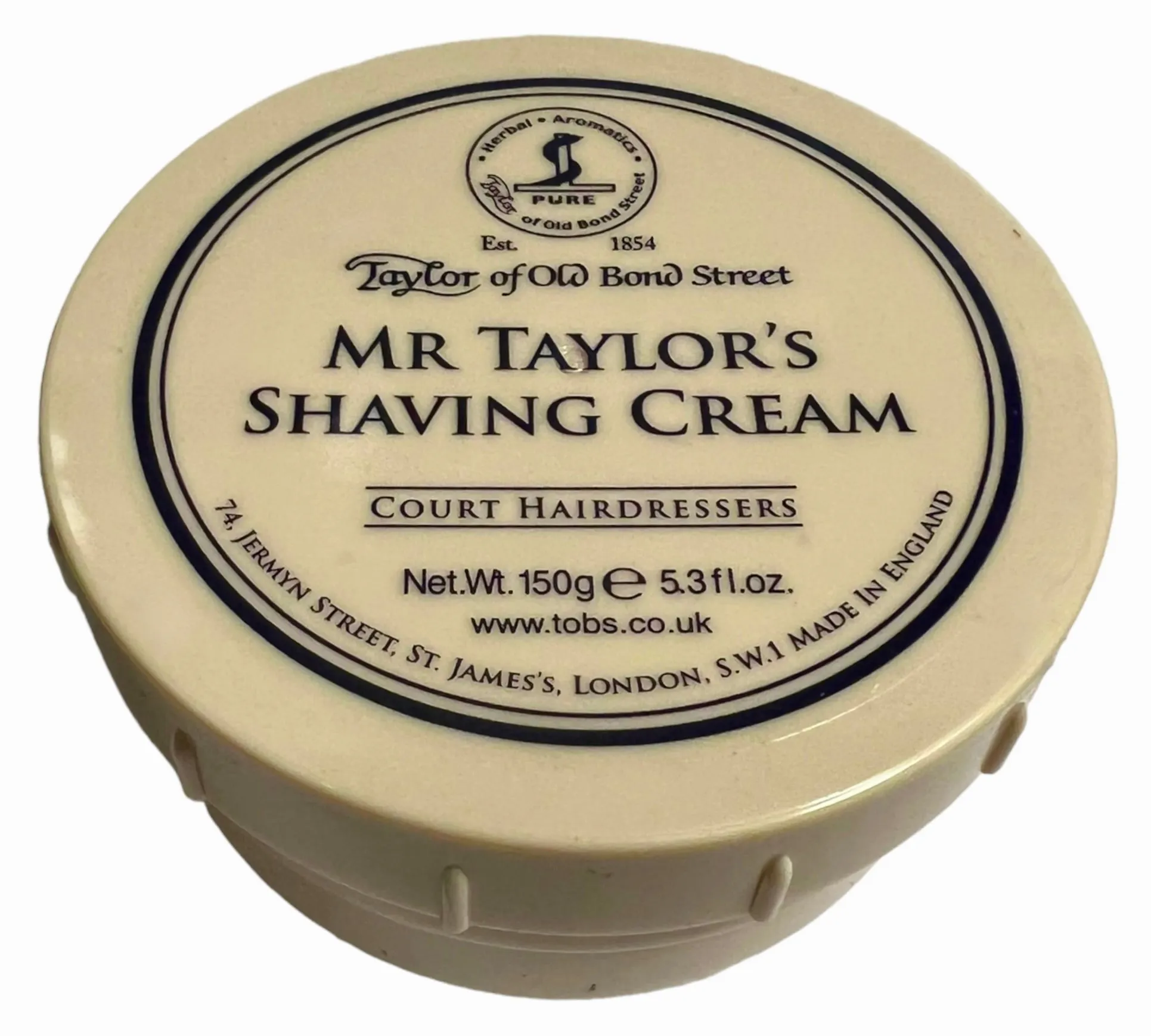 MR. Taylor Shaving Cream  - 150G Bowl