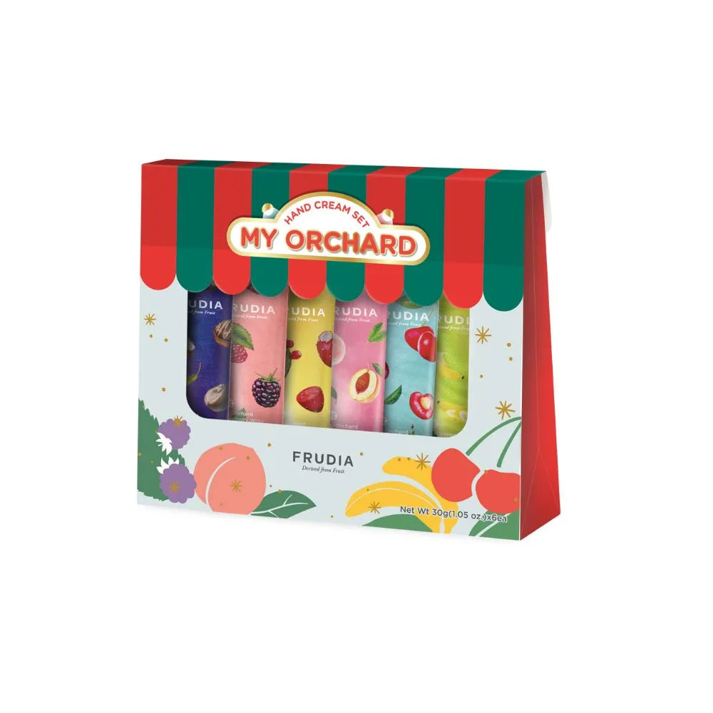 My Orchard Hand Cream Set [Fruits Market] 30g*6