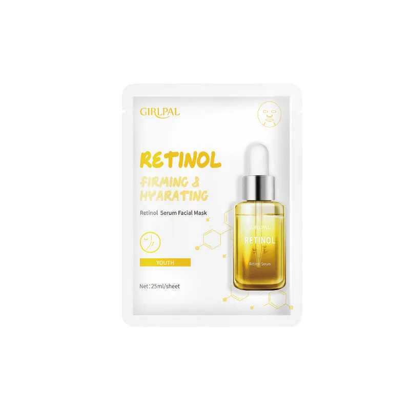 Pack of 2 | Girlpal Rentinol Serum Facial Mask