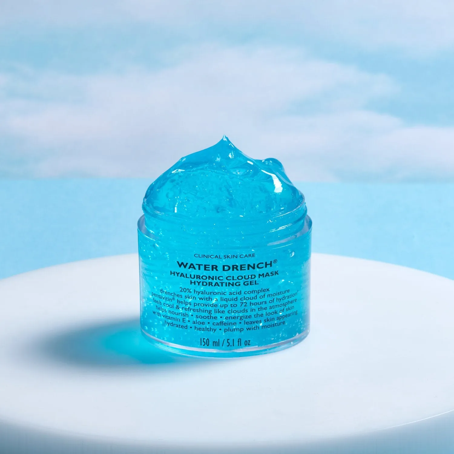 Peter Thomas Roth Water Drench Hyaluronic Cloud Mask Hydrating Gel 5.1 oz