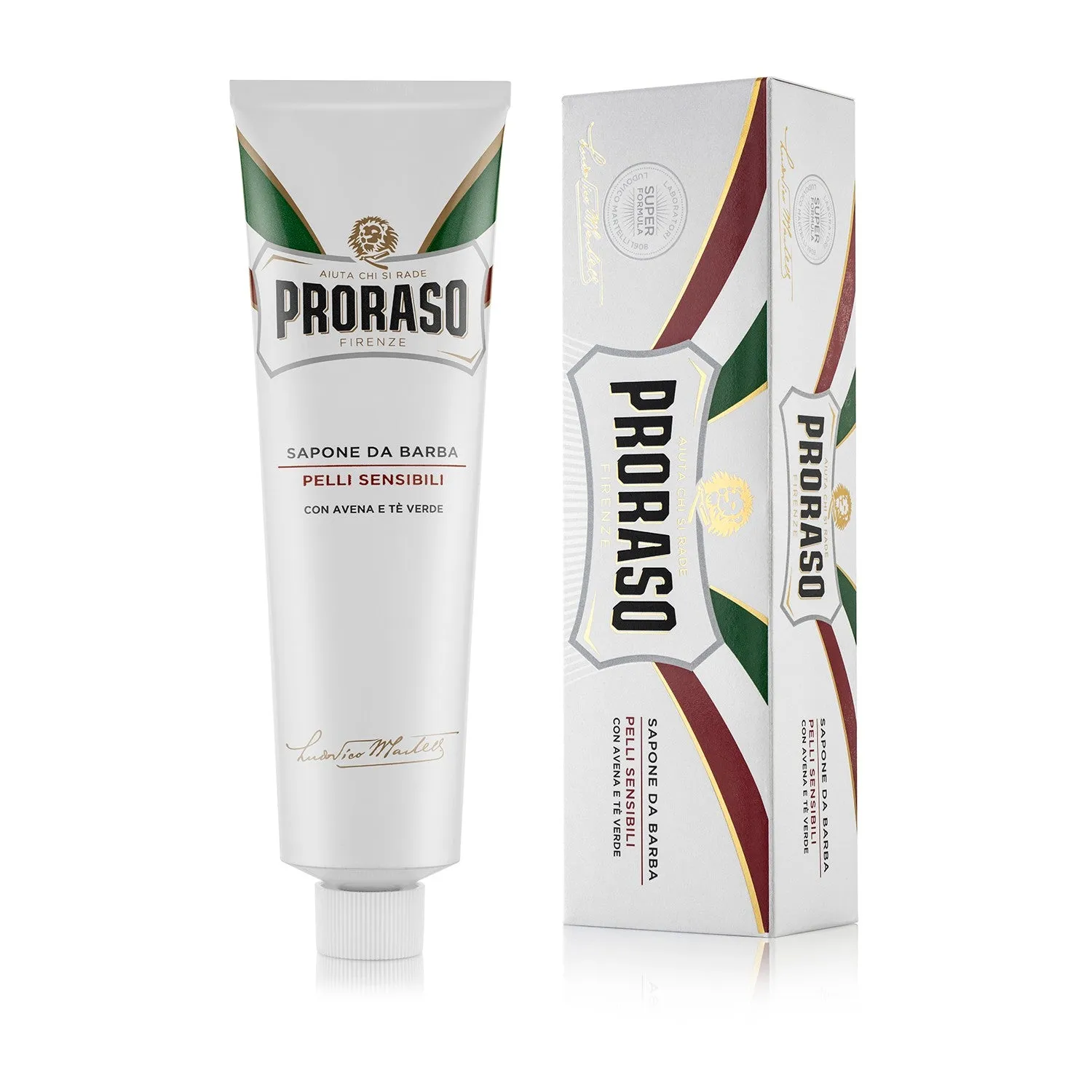 Proraso Shaving Cream - Green Tea & Oatmeal (150ml)