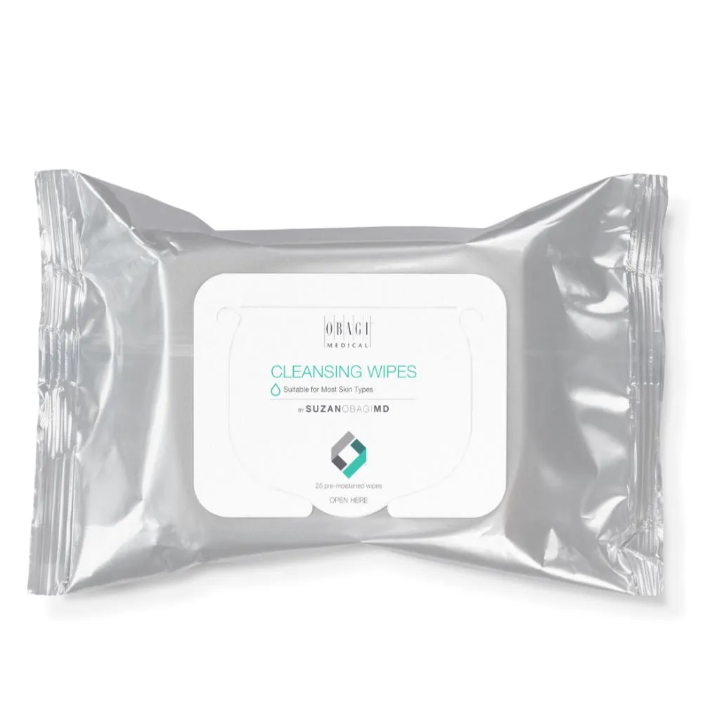 SUZANOBAGIMD On the Go Cleansing and Makeup Removing Wipes - 25 count