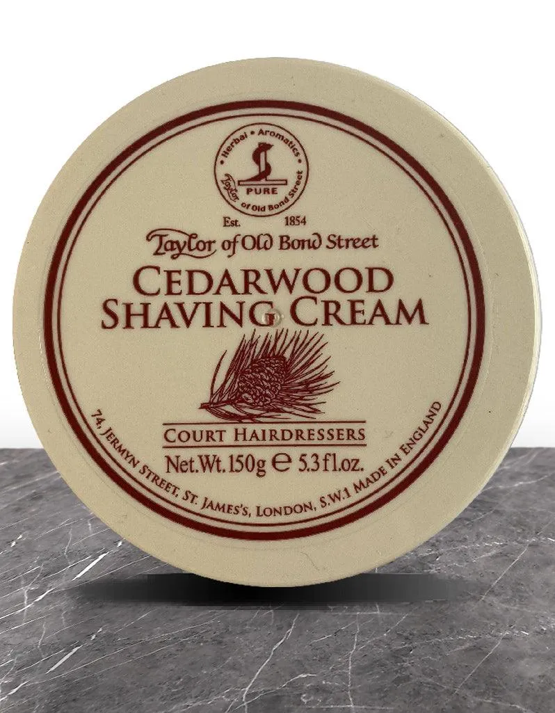 Taylor of Old Bond Street - Cedarwood Shaving Cream