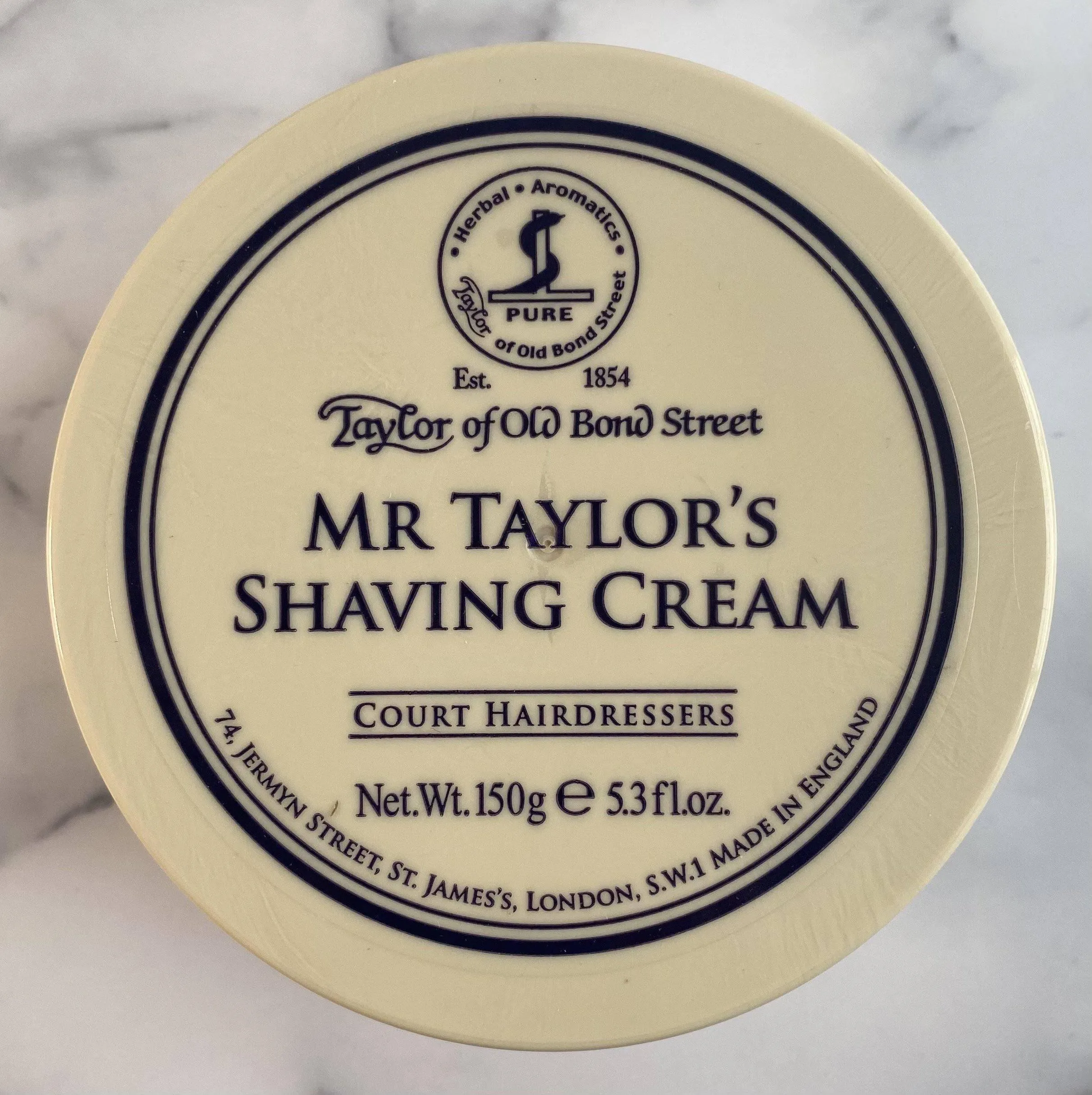 Taylor of Old Bond Street - Mr Taylor's Shaving Cream